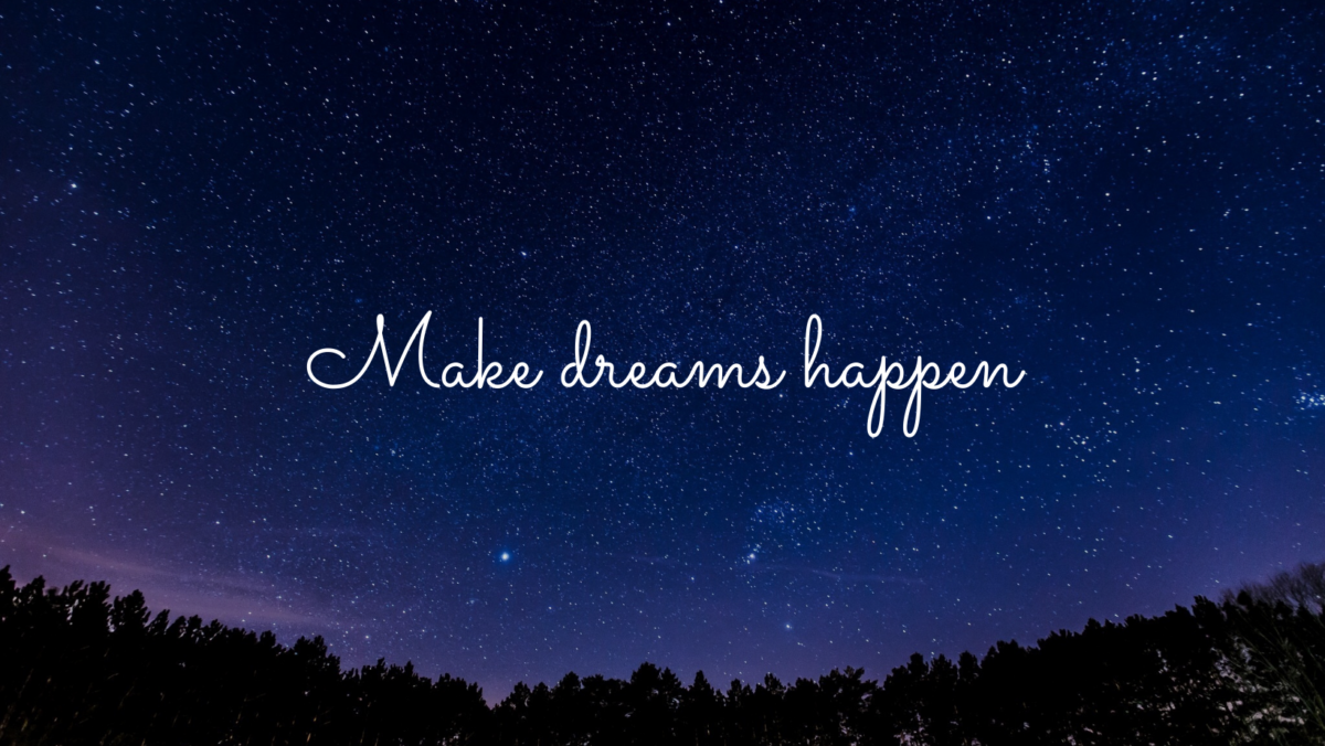 Dreams Come True Inspirational Quote Facebook Cover