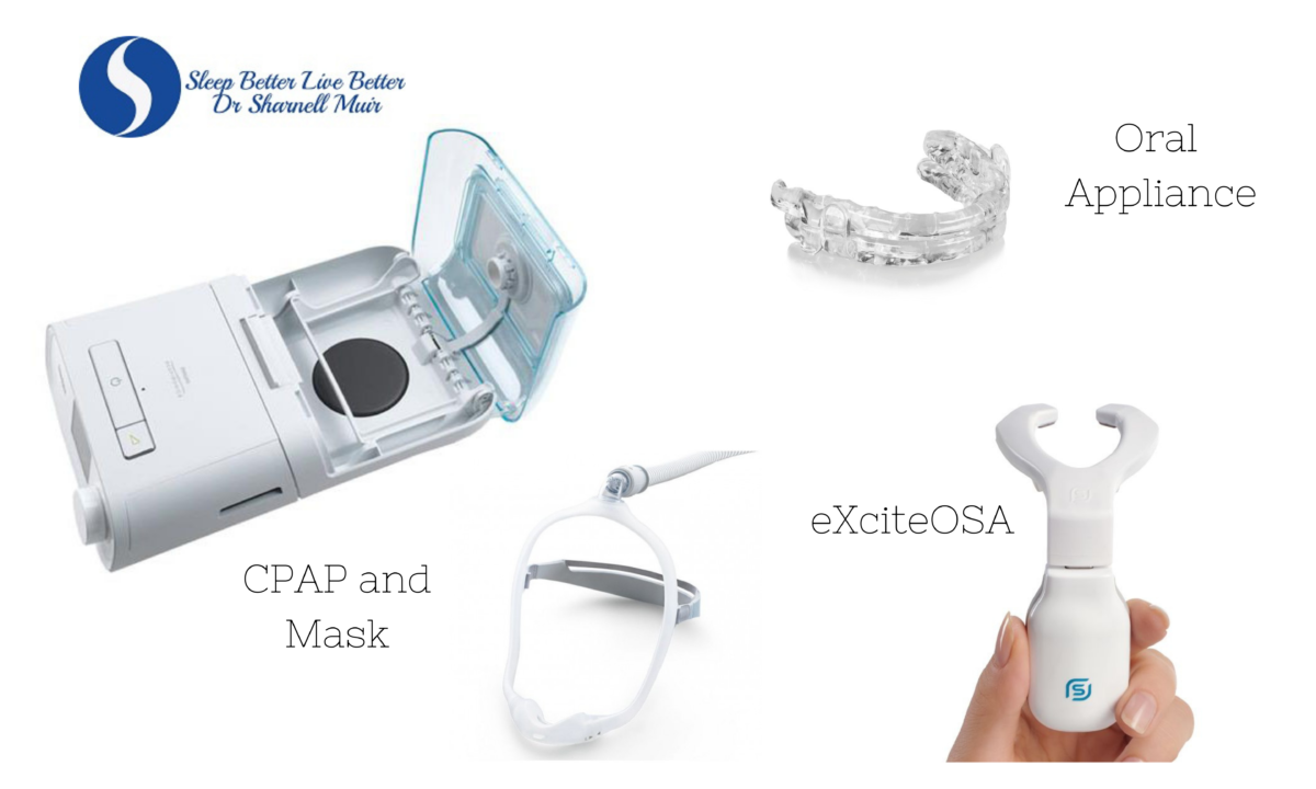 Sleep Apnea and Snoring Solutions CPAP Oral Appliance eXciteOSA