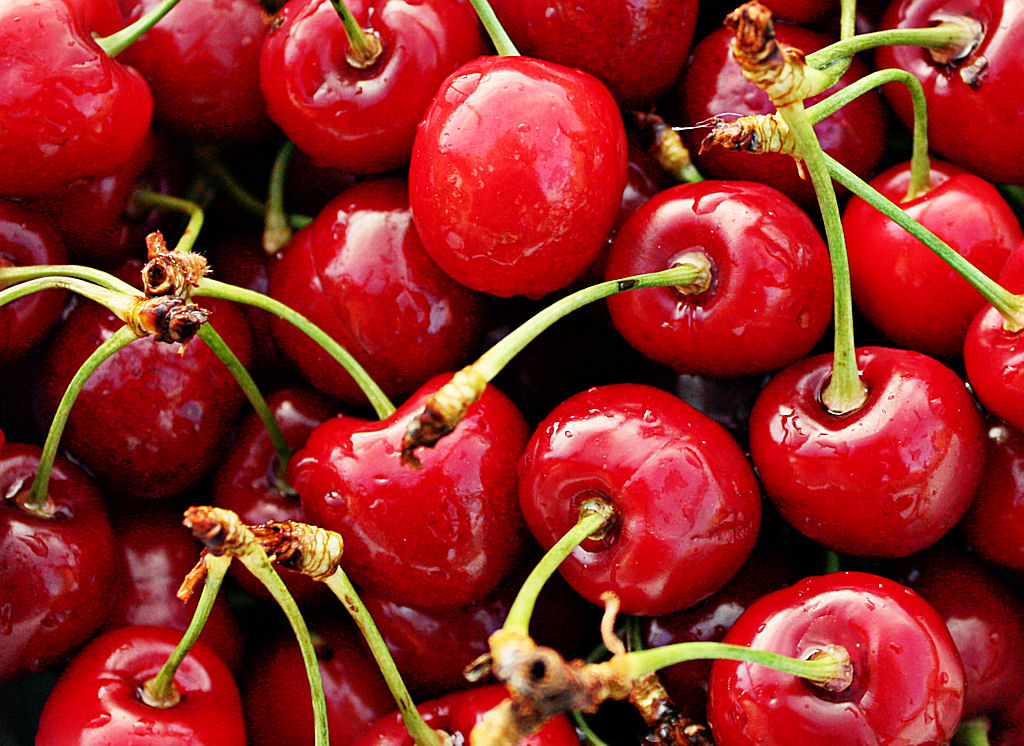 Red tart cherries that can improve your sleep